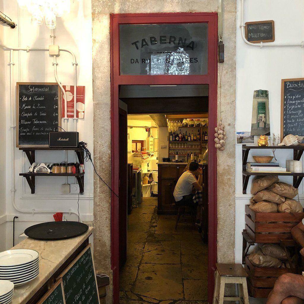 La Taberna da Rua das Flores à l'heure du déjeuner, Lisbonne